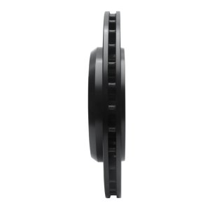 Dodge Durango Brake Rotor (1) - Rear Left - R1 Concepts - Drilled & Slotted - Black - `12-`25